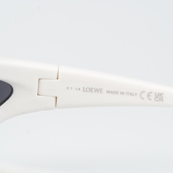 Loewe Women Sunglasses White Grey Wraparound LW40143U 25A NEW AUTHENTIC - Picture 6 of 10
